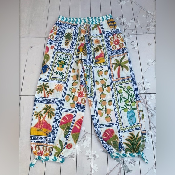 Rachel Zoe Multicolor Patterned Women's Pants - Picture 2 of 6